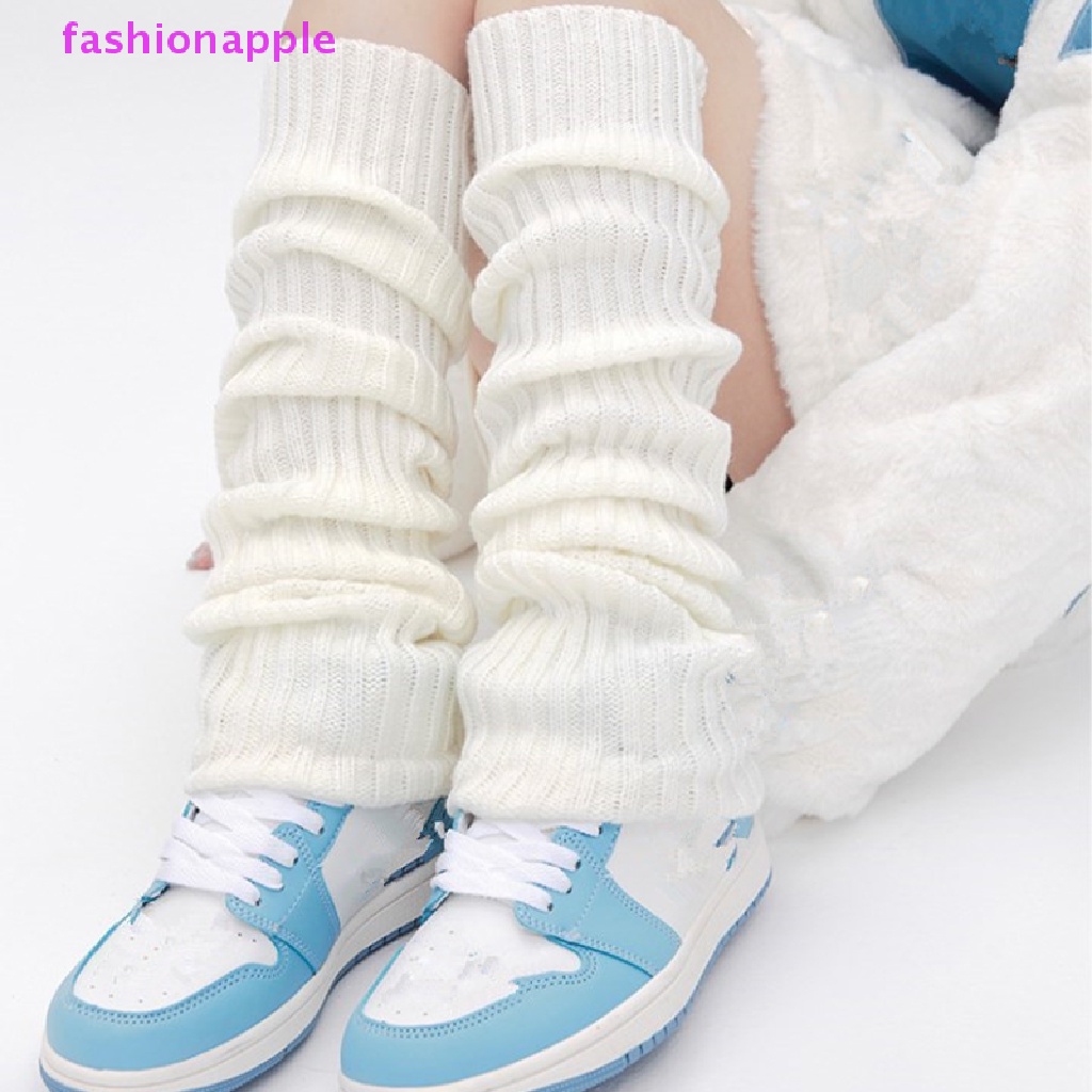 Vớ Dài Đan Len Giữ Ấm Chân Thời Trang Thu Đông Cho Nữ