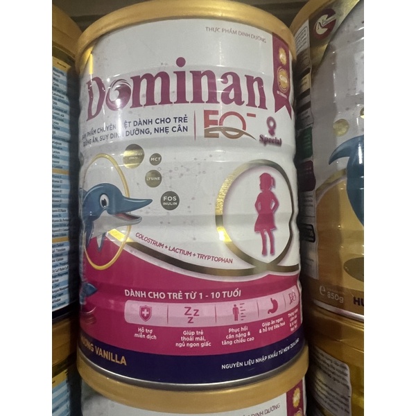 Sữa Dominan bé trai, bé gái 800g