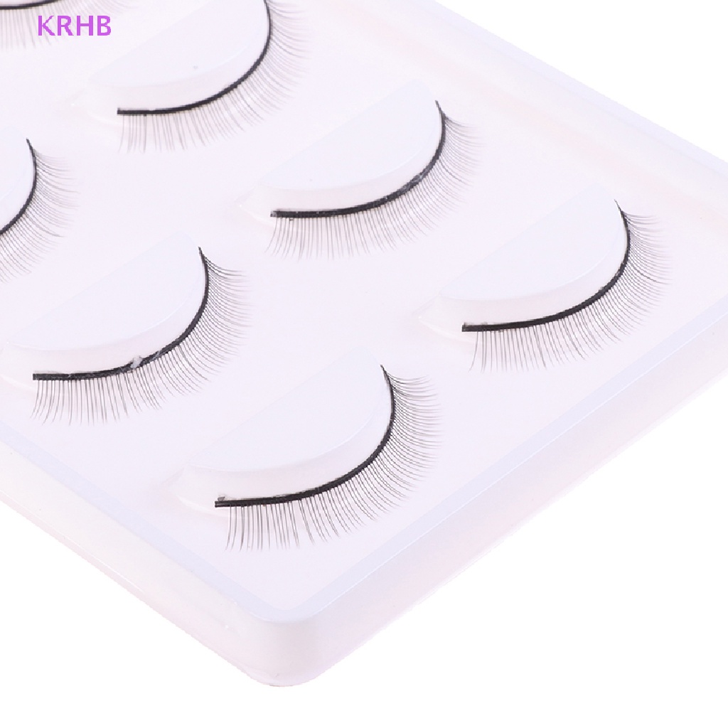 Set 5 Cặp Lông Mi Giả Luyện Tập Nối Mi Tiện Lợi