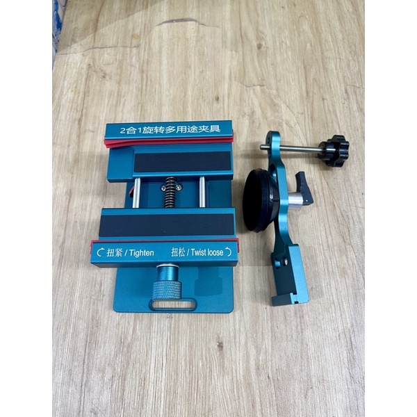 Kẹp tách lưng xoay 360° +tháo màn hình 2in1