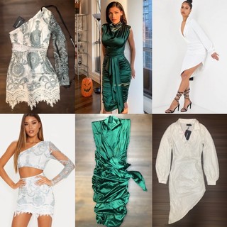 Đầm PrettyLittleThing, size S auth chính hãng