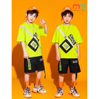 Đồ bộ bé trai hiphop thể thao thun cotton cao cấp mềm mát thấm hút co dãn
