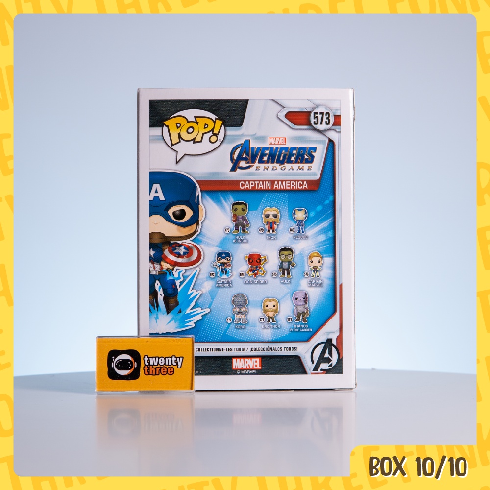 Mô hình Funko Pop • Captain America 573 • Avengers Endgame