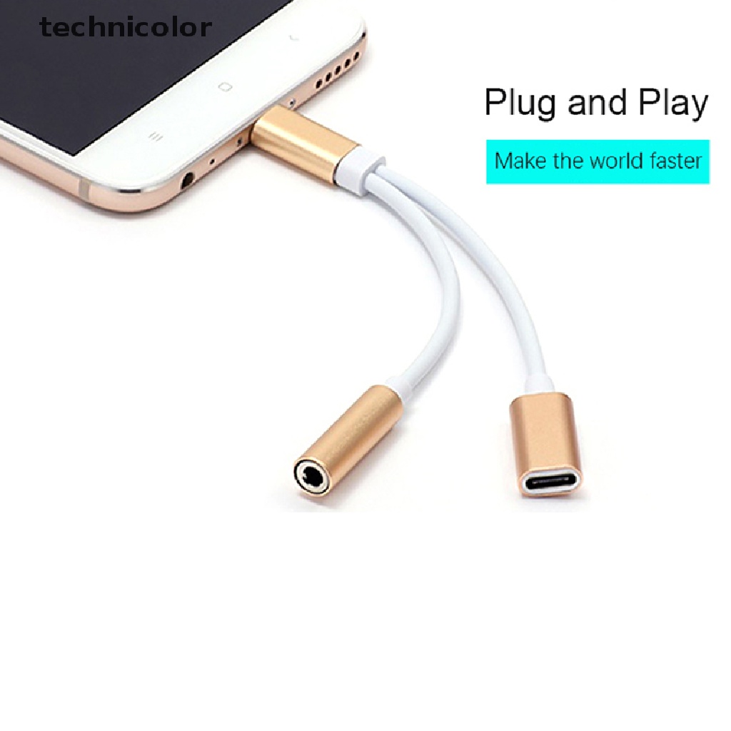 Cáp Âm Thanh ChuẩN Type C Sang 3.5mm Aux 2 Trong 1 Chuyên DụNg