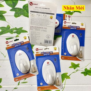 Móc dán tường siêu chịu lực - Đồ treo dán tường tiện lợi - Móc oval đại HPG177