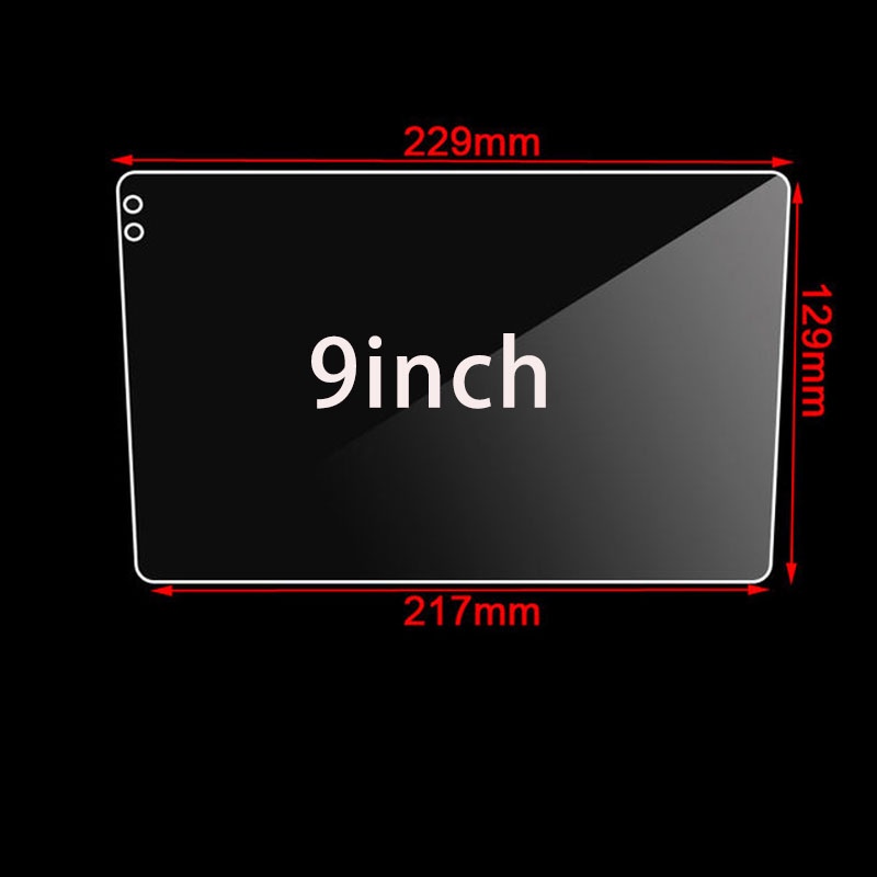 Kính Cường Lực Bảo Vệ Màn Hình 9 "/ 10" Chống Trầy & Nước Cho Oto