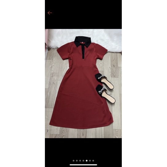 Đầm polo dáng dài 60kg-95kg