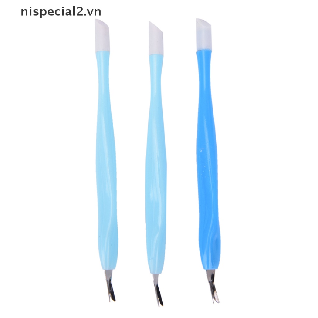Set 2 Dụng Cụ Loại Bỏ Da Chết Và Làm Móng Nghệ Thuật