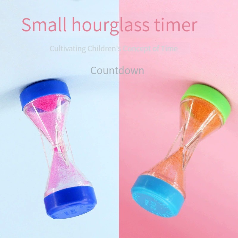 Đồng Hồ Cát Mini Bằng Nhựa Kiểu Dáng Cổ Điển Dành Cho Các Bé