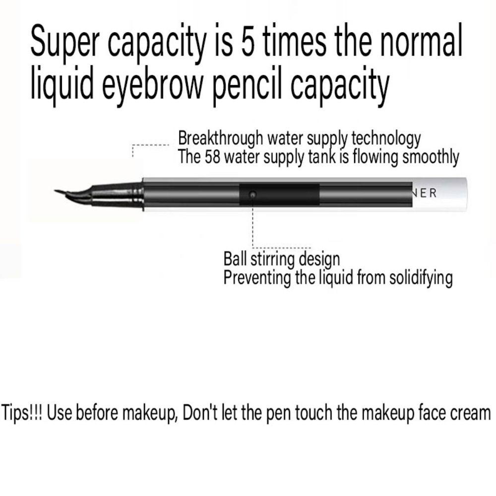 LOMBARD Bút Kẻ Lông Mày Dạng Lỏng 0.01MM Lâu Trôi 72H Chống Mồ Hôi Dành Cho Nữ