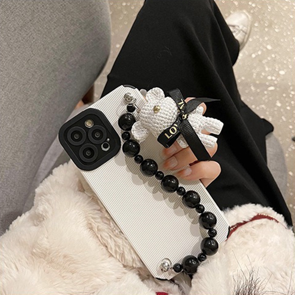 Ốp Điện Thoại Da Silicon Hình Gấu 3D Cho iPhone 11 12 13 14 Pro MAX 11Pro 12Pro 13Pro 7 8 Plus X XR XS MAX SE 2020 2022