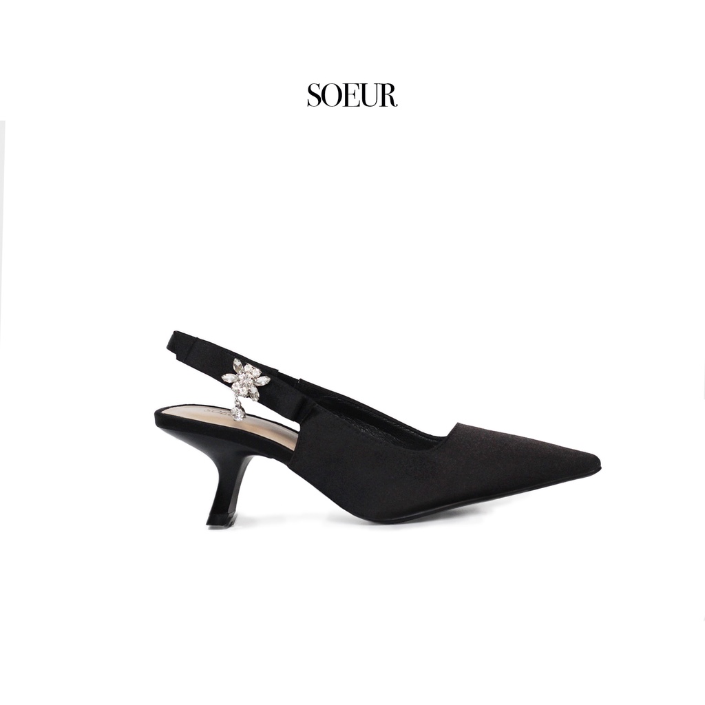 Giày cao gót Soeur Butterfly Slingback Heels