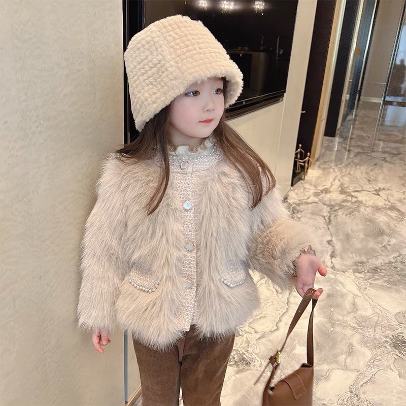 Áo khoác lông cao cấp hàng vip cho bé