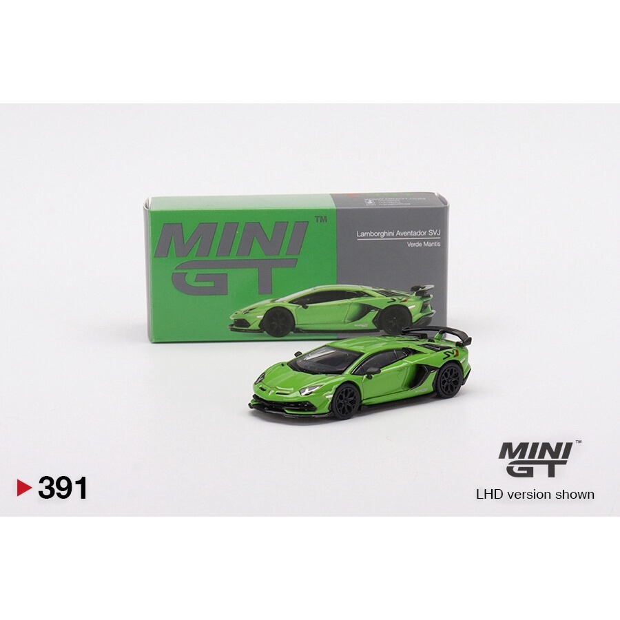Ducstore.vn Xe mô hình MiniGT #391 - Lamborghini Aventador SVJ Verde Mantis