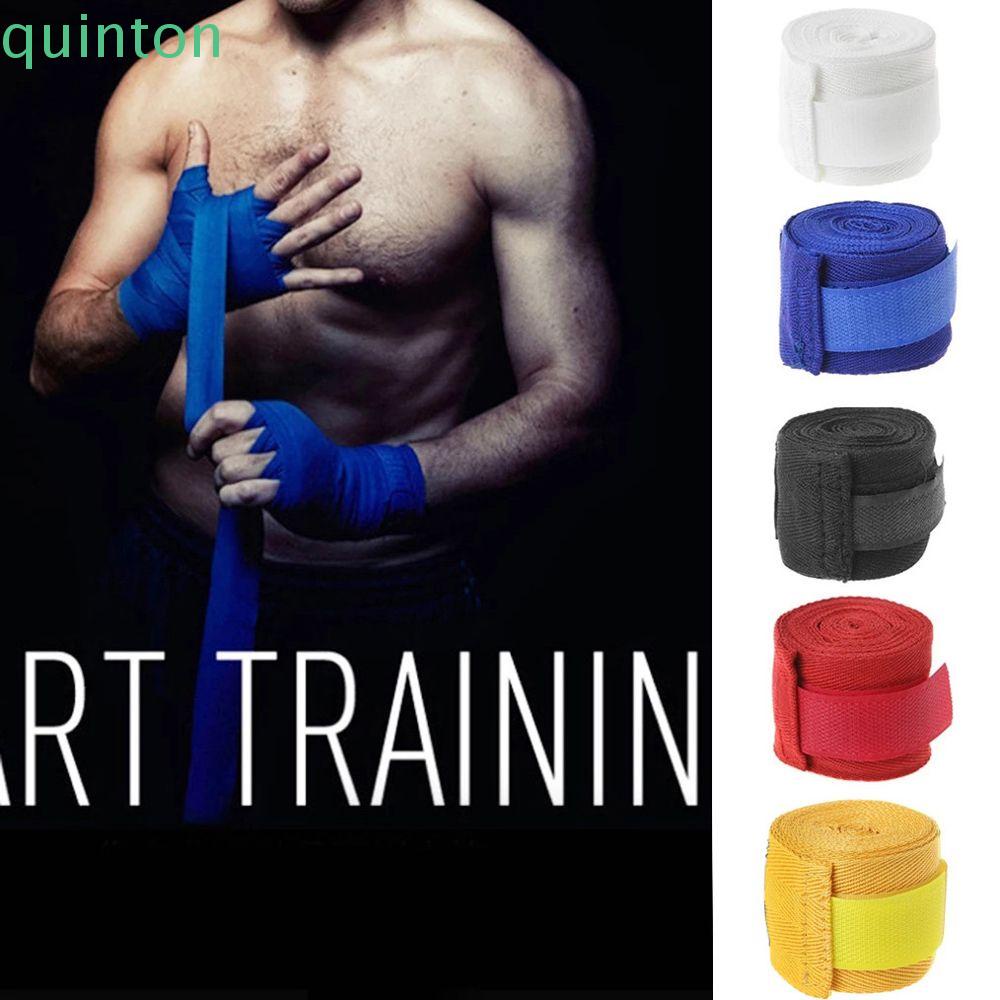 Băng quấn bảo vệ cổ tay bằng cotton 2.5m dùng tập boxing chuyên dụng