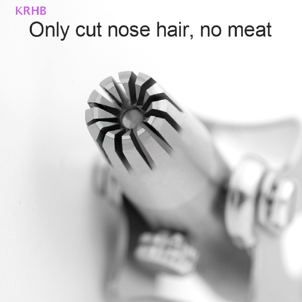 Dụng Cụ Tỉa Lông Mũi Bằng Thép Không Gỉ Dành Cho Nam Giới Mới