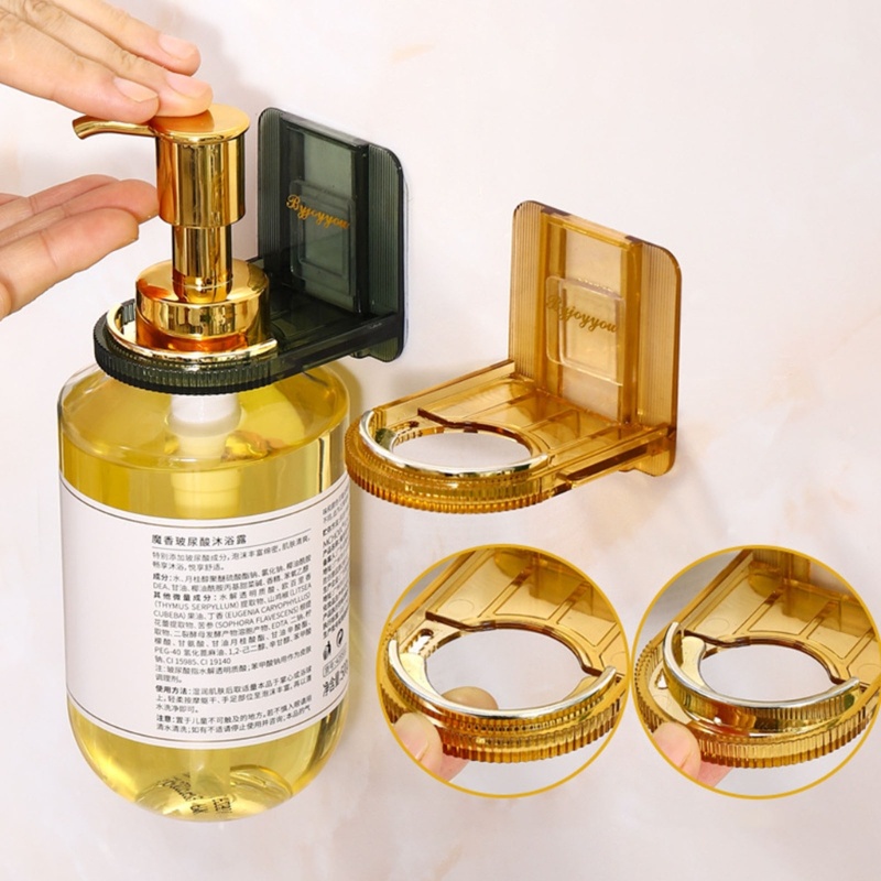 Giá Đỡ Chai Dầu Gội Gắn Tường Đa Năng Tiện Dụng Cho Phòng Tắm