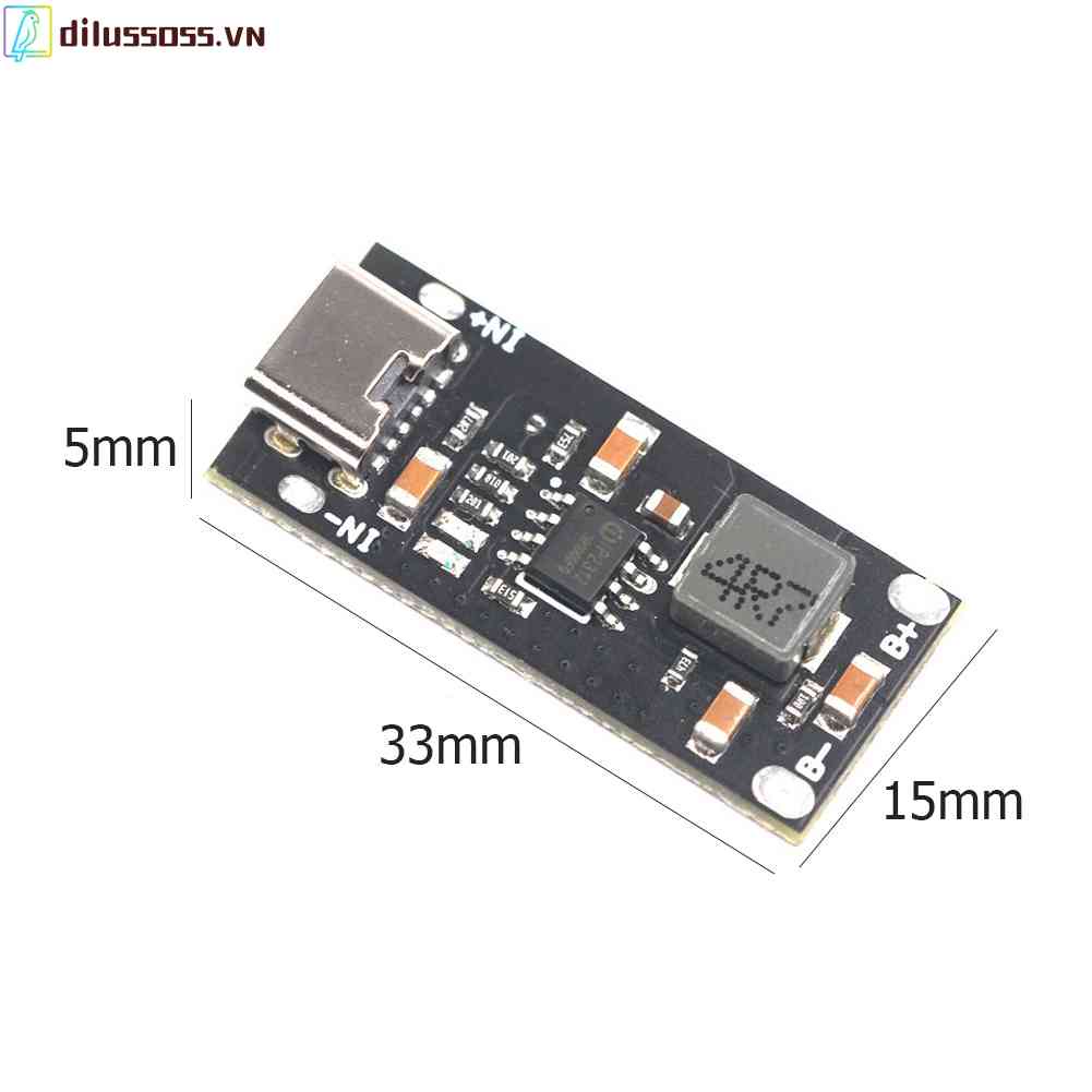 Bảng Mạch Sạc Nhanh USB Loại C 3A IP2312 Polymer