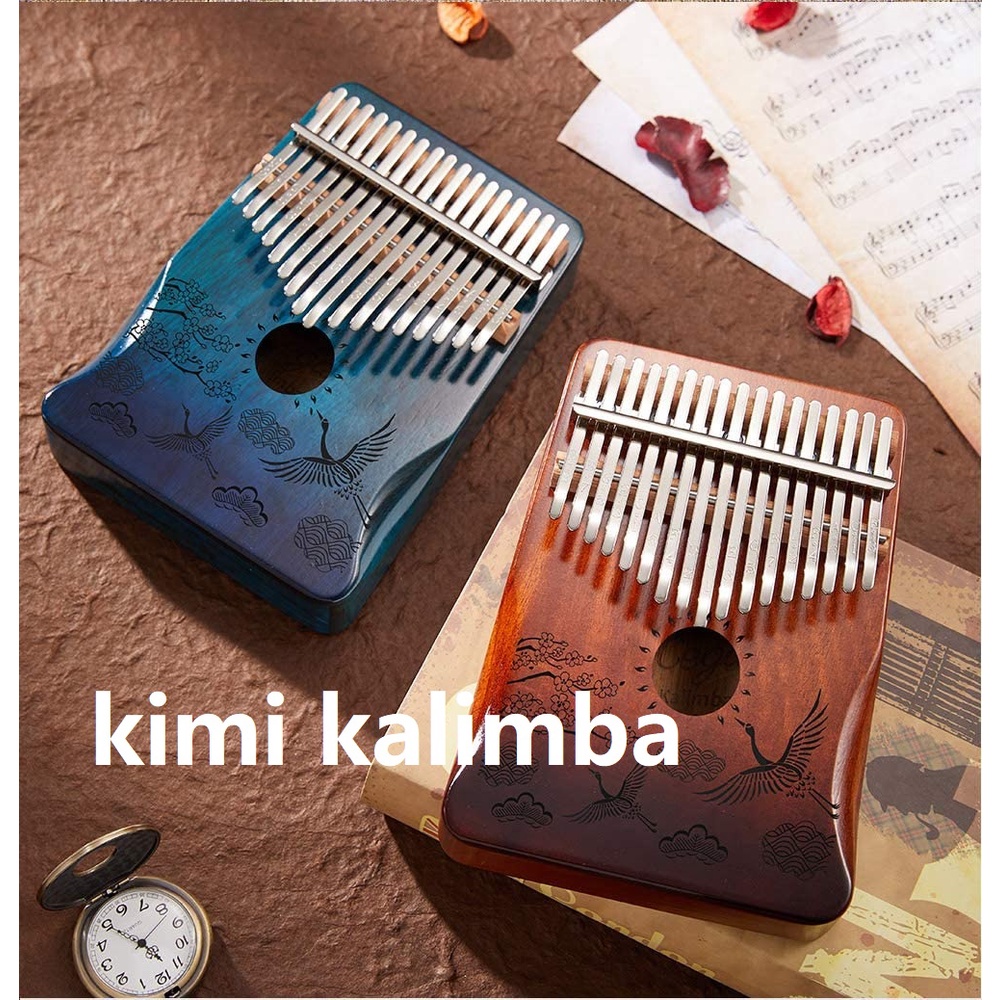 Đàn kalimba Cega 17 phím gỗ LIỄU SAM NHẬT- Hàng chính hãng