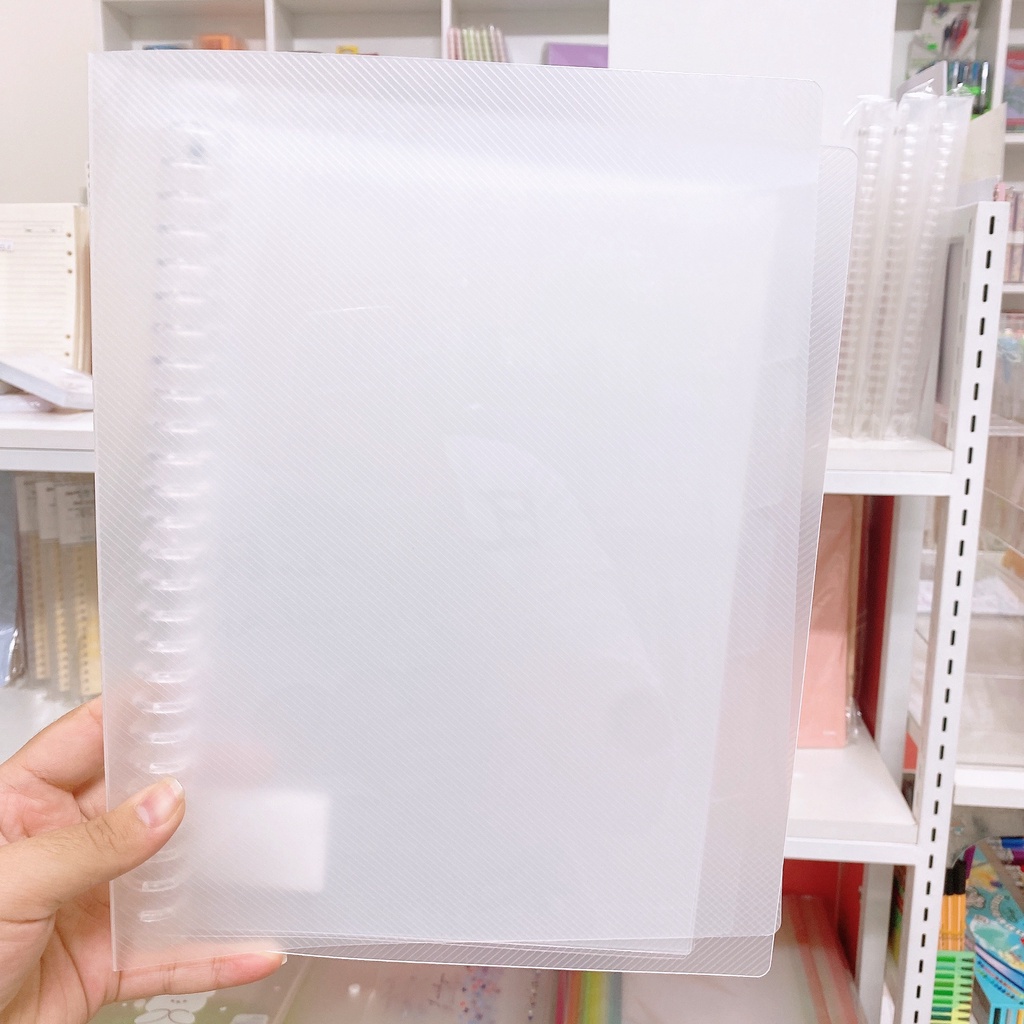 File Klong Còng Sắt 6 Chấu A5 / Còng Nhựa 26 Chấu B5