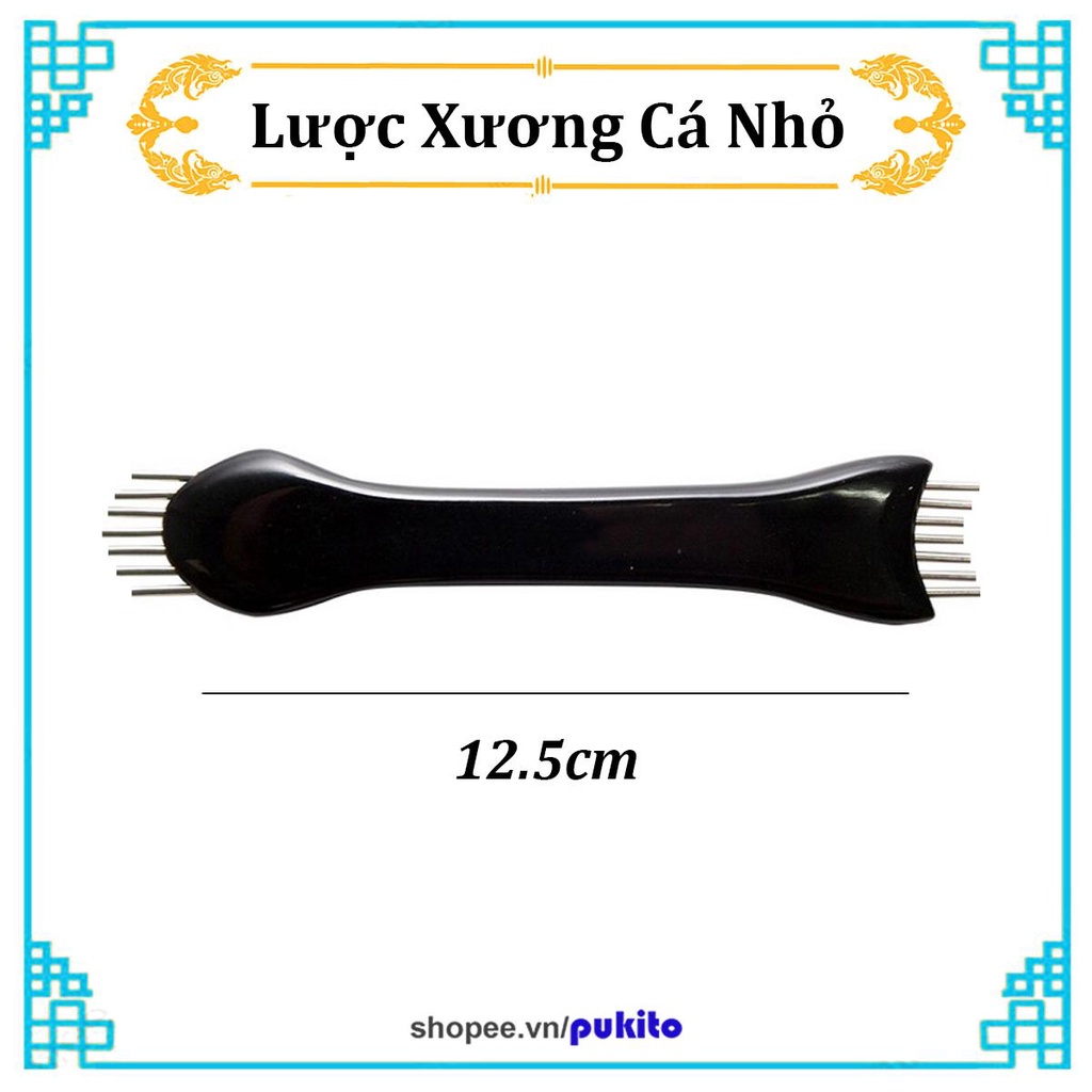 Cây Xương Cá Massage - Dụng Cụ Diện Chẩn Loại 1 (Lược Cào Chuẩn Điện Chấn Nhân Huyệt Đạo Mặt theo đồ hình Bùi Quốc Châu)