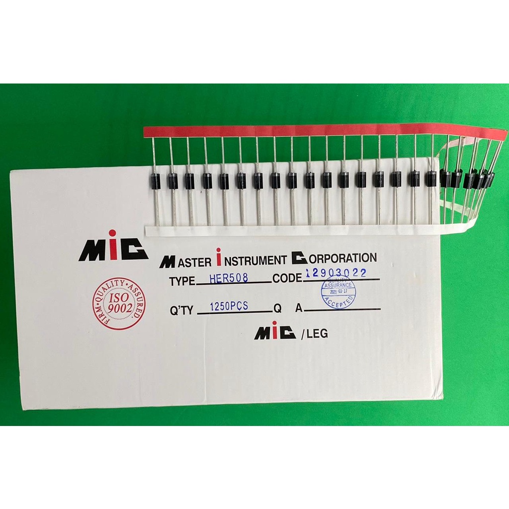 Combo 10 Diode xung HER508 Dây 5A 1000V - LinhKien HD