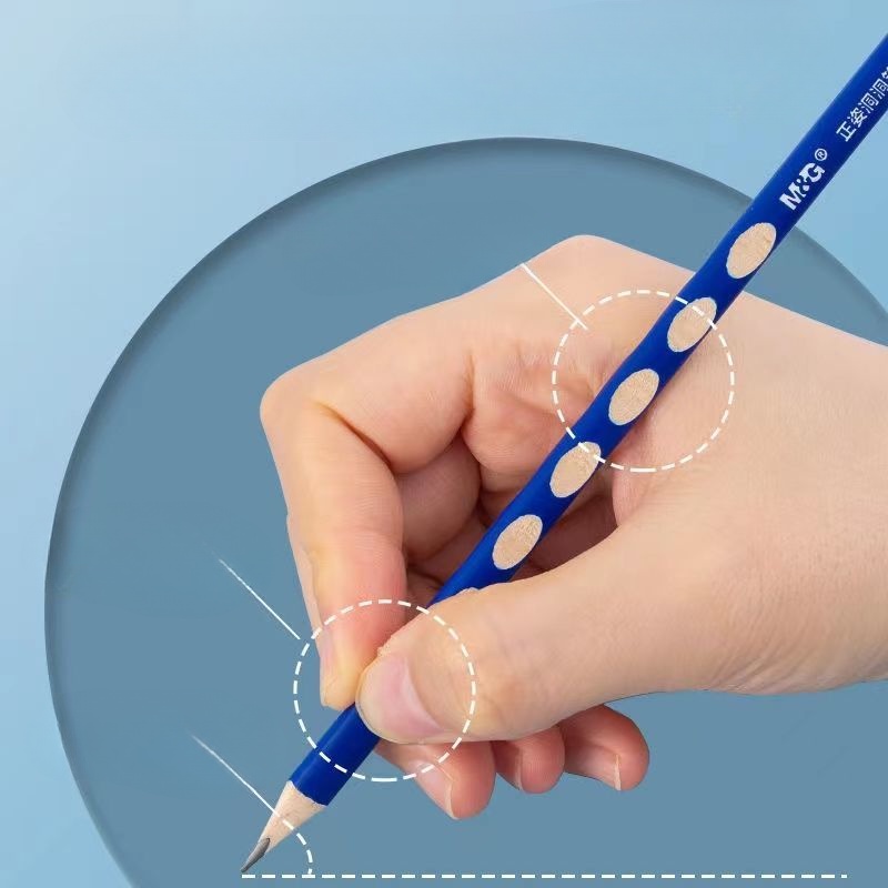 Bút Chì 2b Hình Tam Giác Không Chứa Chì Dành Cho Học Sinh Tiểu Học hb