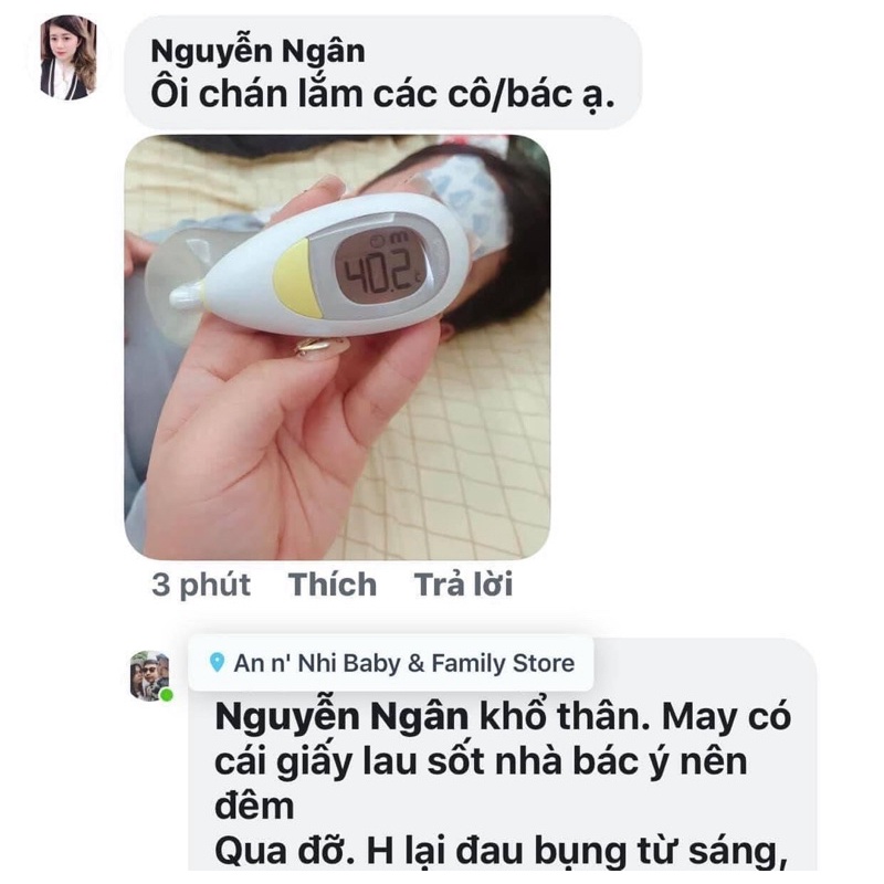 Giấy lau hạ sốt Fever-eez