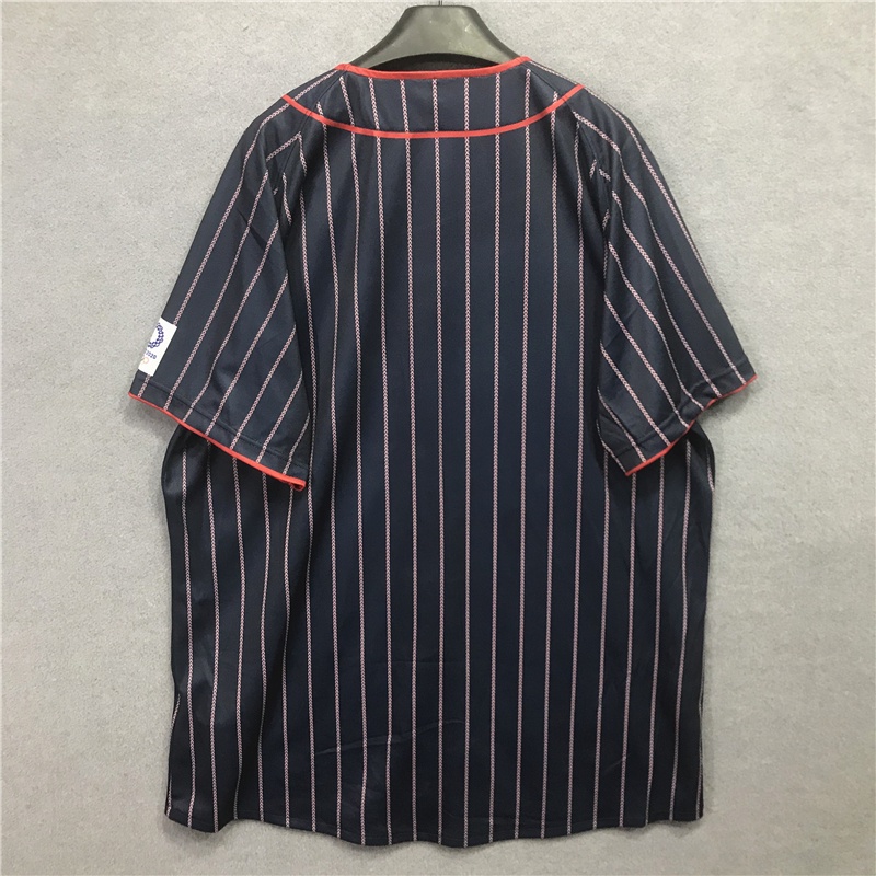 Áo Thun Tay Ngắn Dáng Rộng Phong Cách Hip Hop Bóng Chày Thời Trang Cho Nam Và Nữ