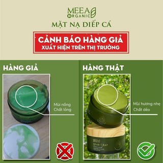 Mặt Nạ Diếp Cá Meea Organic