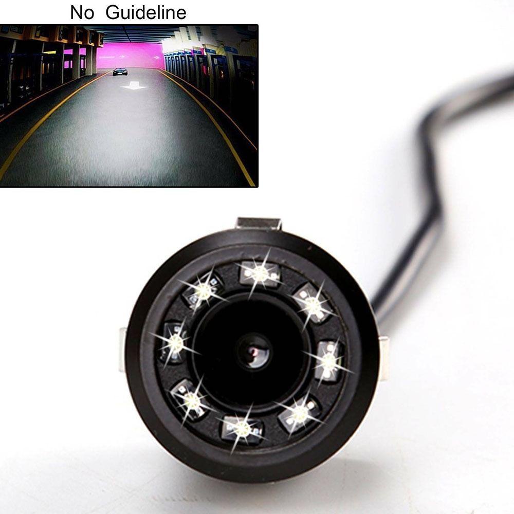 Camera Chiếu Hậu Chống Nước IP68 Góc 170 Độ 8LED IR Hỗ Trợ Tầm Nhìn Ban Đêm Cho Xe Hơi