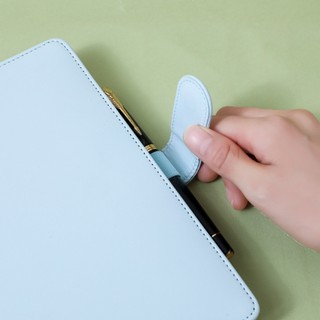 (Video) Sổ Planner da PU B6/B5 vuông màu Pastel