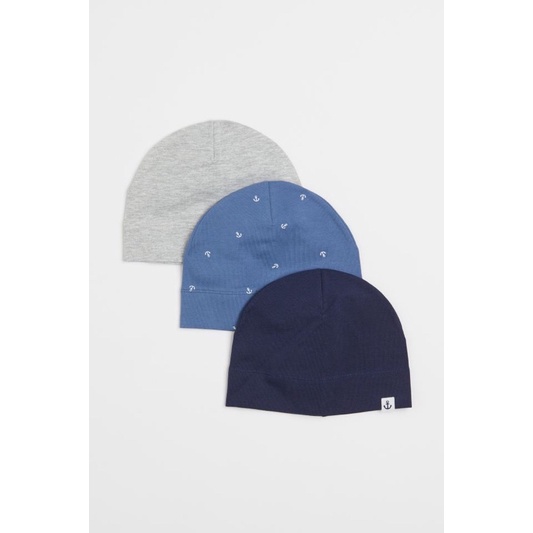 Set 3 Mũ cotton Hm Auth | Săn sale Hm japan