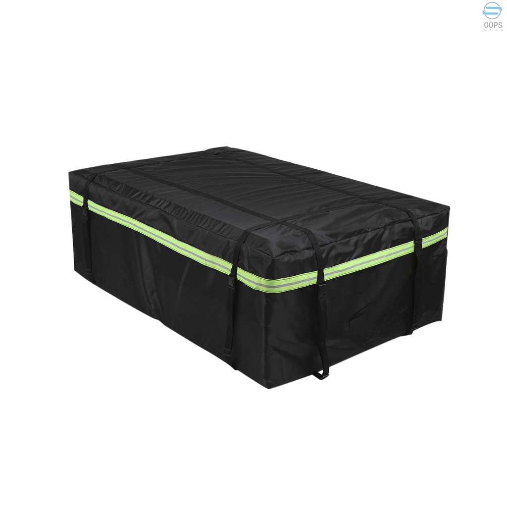 Túi Đựng Hành Lý Gắn Nóc Xe Hơi Chống Nước Có Dải Phản Quang Thông Dụng Cho Hoạt Động Ngoài Trời