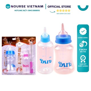 Bộ bình sữa cho chó con DIIL Bình sữa cho mèo con mèo sơ sinh NourseVietnam PK19