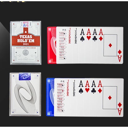 BN 51, Bộ bài tây nhựa Poker Texas Holdem bền đẹp cao cấp chống nước 100% mặt lốc xoáy