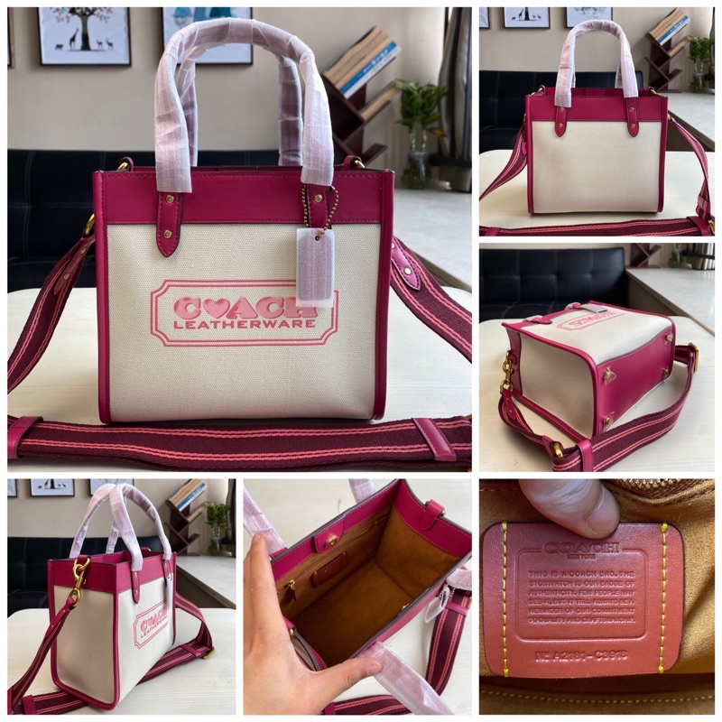 Túi C0ach Field Tote 22 da thật