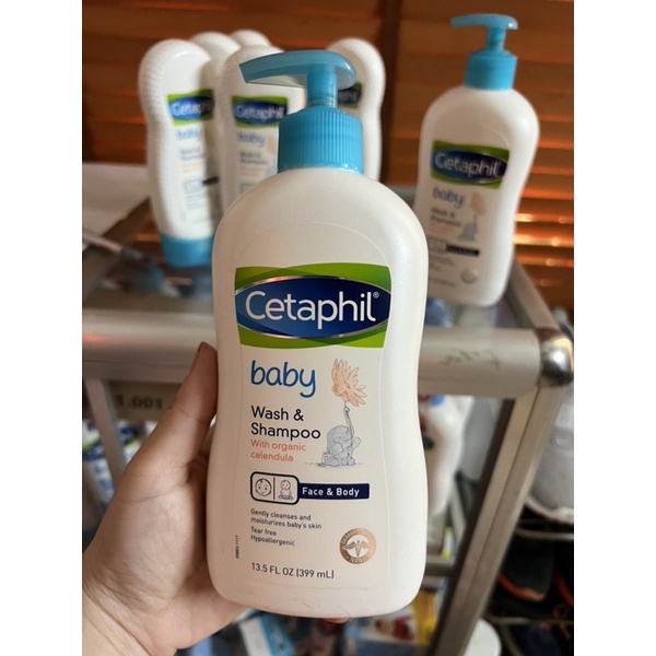 Sữa tắm gội toàn thân Cetaphil 230ml và 399ml