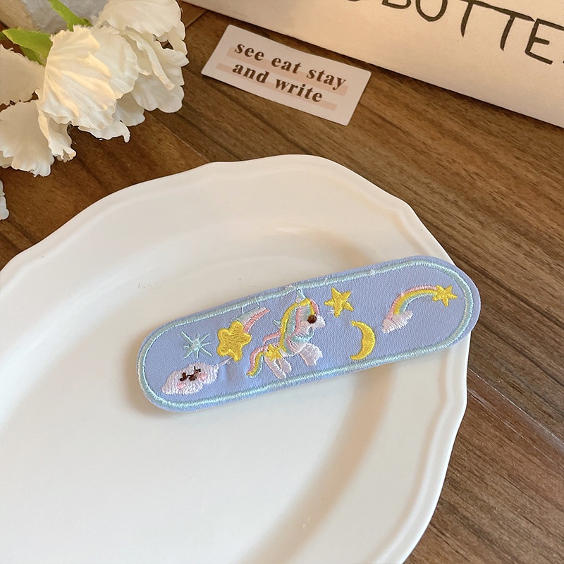 Miếng Dán Tóc Mái Dễ Thương Gọn Gàng Cho Bé Gái
