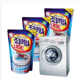 Combo 3 gói bột tẩy lồng máy giặt hàn quốc 450gr chính hãng