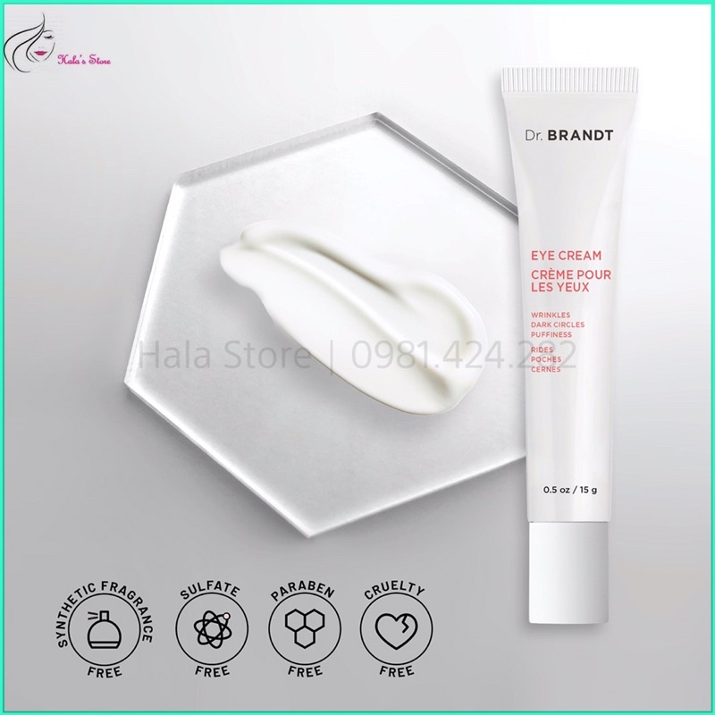 Kem dưỡng mắt cao cấp Dr. Brandt Eye Cream Creme Pour Les Yeux 15ml
