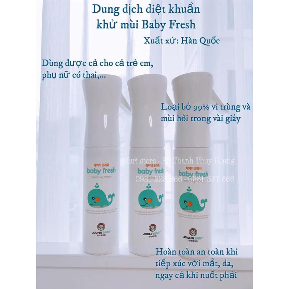 Xịt diệt khuẩn khử mùi Baby Fresh 300ml - JOONA BABY