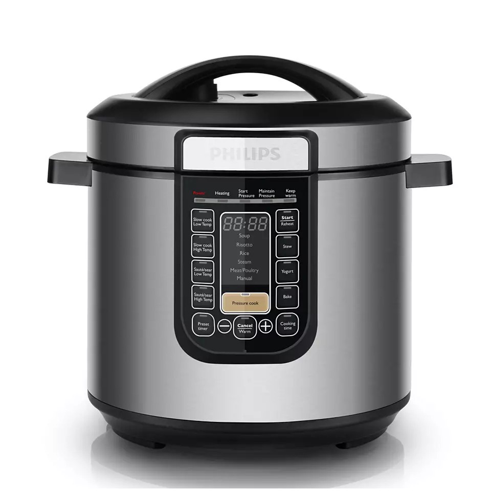 Nồi áp suất điện tử Philips 6L HD2137/65 - Hàng chính hãng