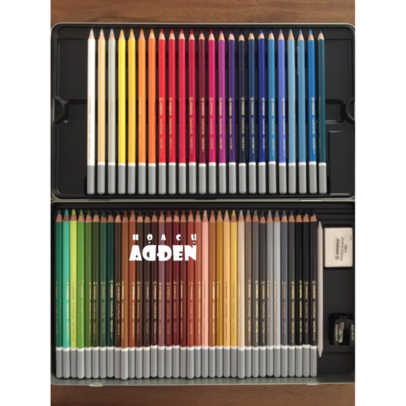 Chì Màu Phấn Artist Stabilo Carbothello 12/24/36/48/60 Màu