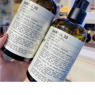 Sữa tắm le labo santal 33 hương nước hoa