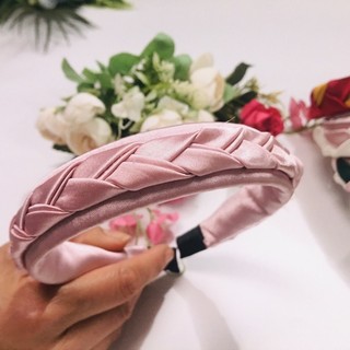 bờm lụa tết nhiều màu