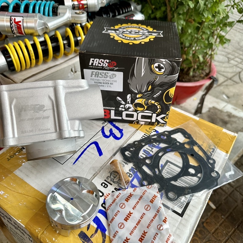 Lòng kiếng FASSTES  Exciter Winner 57mm 62mm 65mm