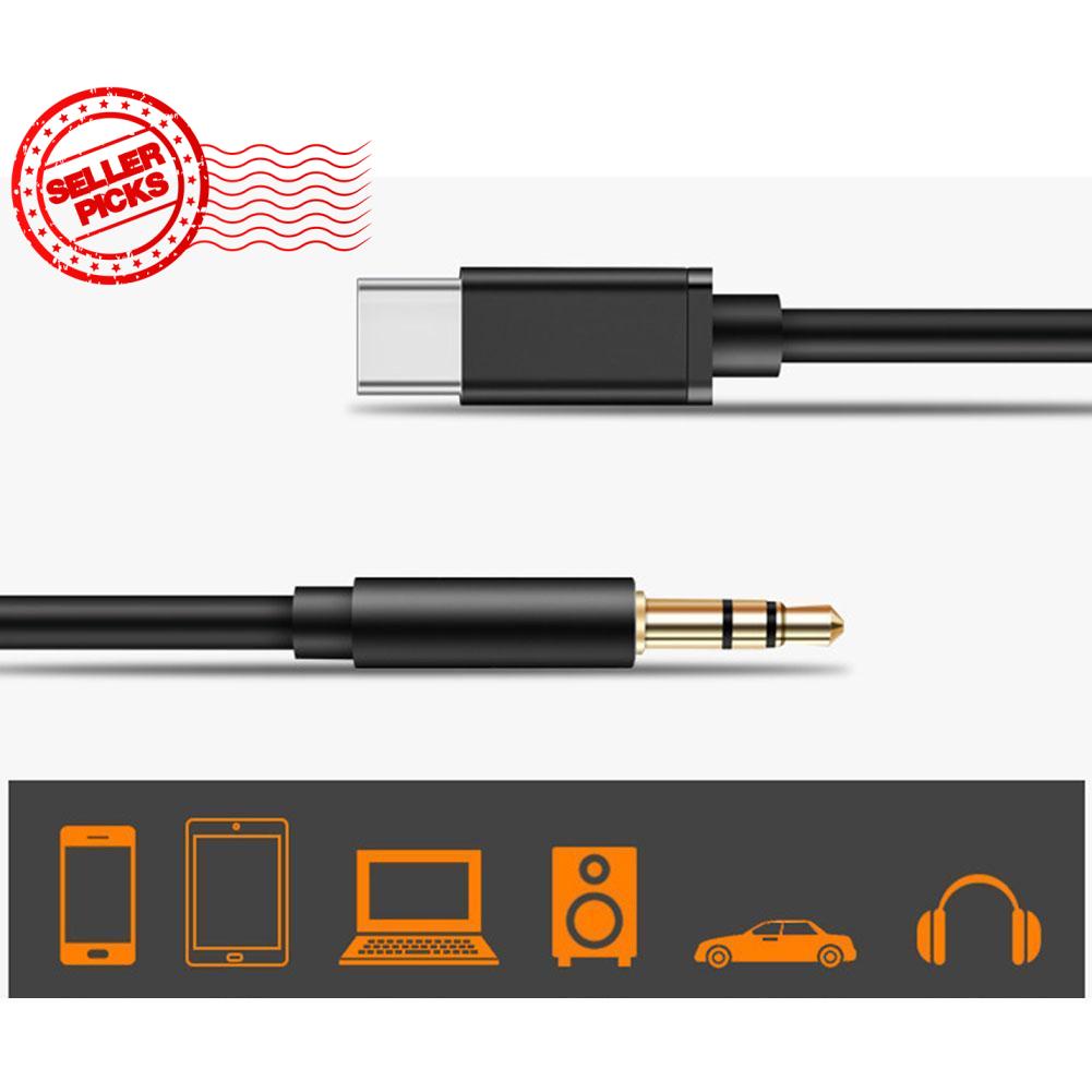 Dây Cáp Âm Thanh Chuyển Đổi Cổng USB Type C Sang Giắc Cắm 3.5mm Cho Xe Hơi Huawei Z5X8