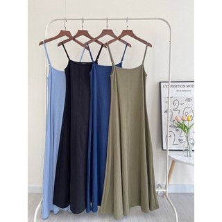 MILO DRESS- ĐẦM 2 DÂY THUN ty