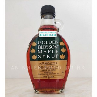 Xi Rô Lá Phong Hữu Cơ Maple Syrup Organic hiệu Golden Blossom 236ml